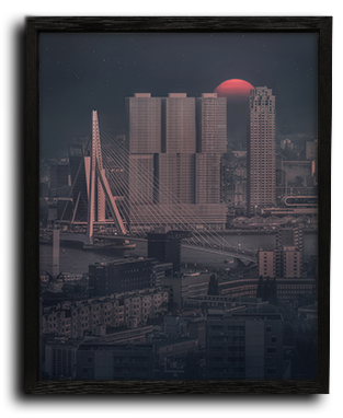 Rotterdam Gloomy City