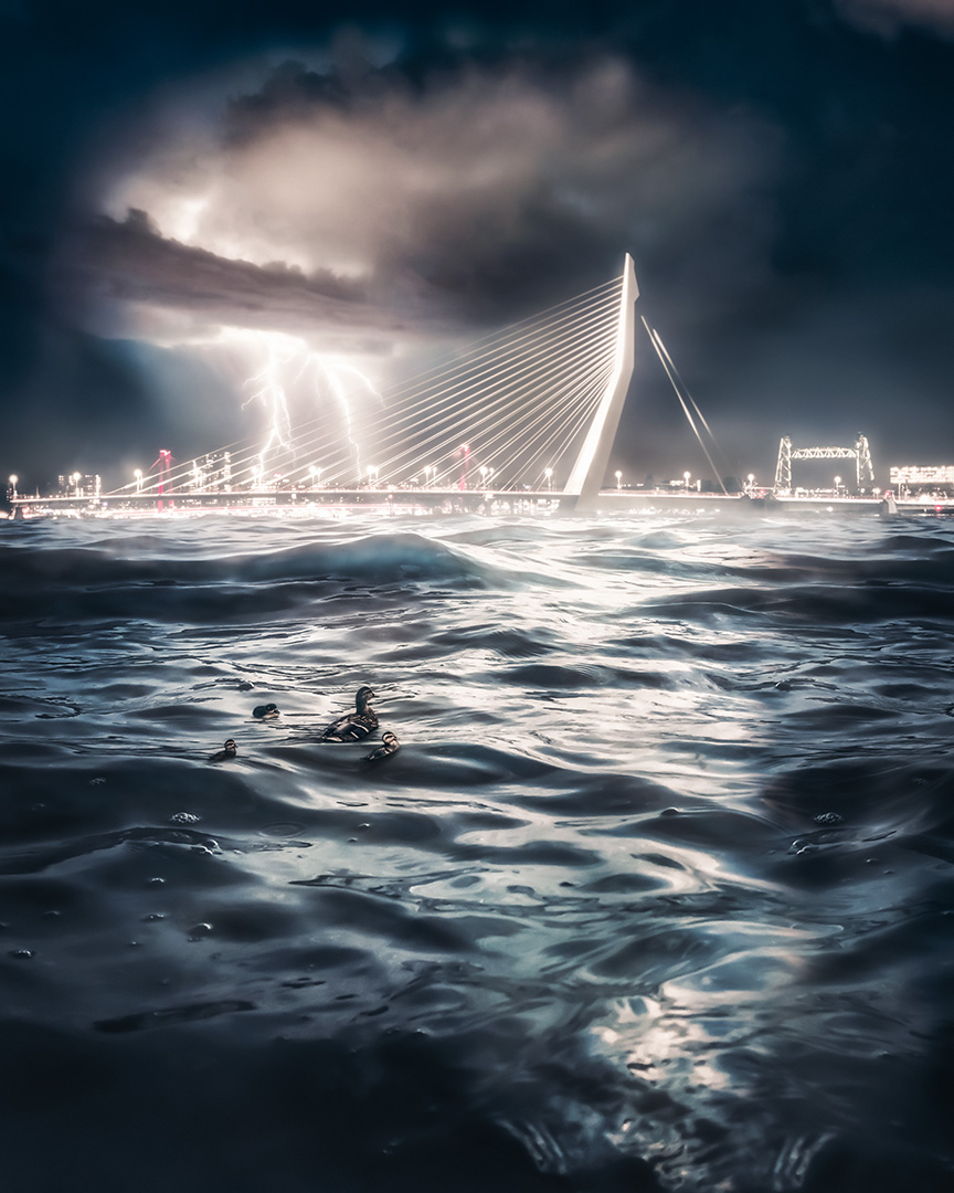 Rotterdam - Storm at Sea